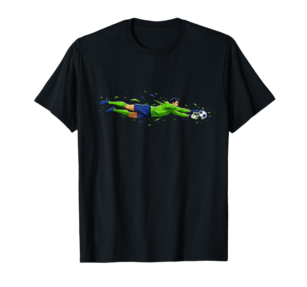 Football Soccer Goalkeeper Safe Comic T-Shirt - Minimalist Print for Adults - T-Shirt, Sweatshirt, Hoodie