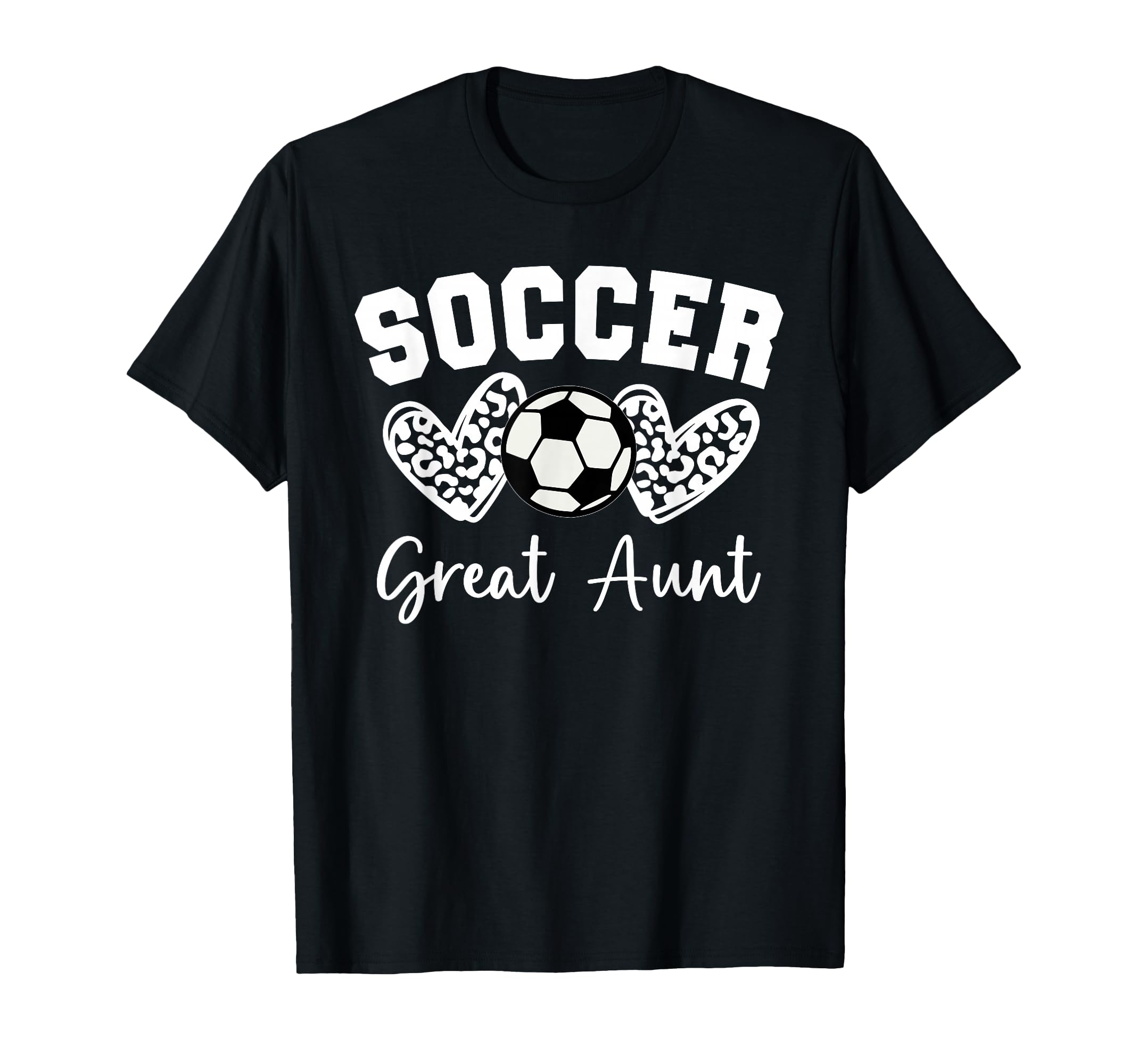Soccer Great Aunt Matching Family Soccer T-Shirt - Custom Art Print Unisex - T-Shirt, Sweatshirt, Hoodie