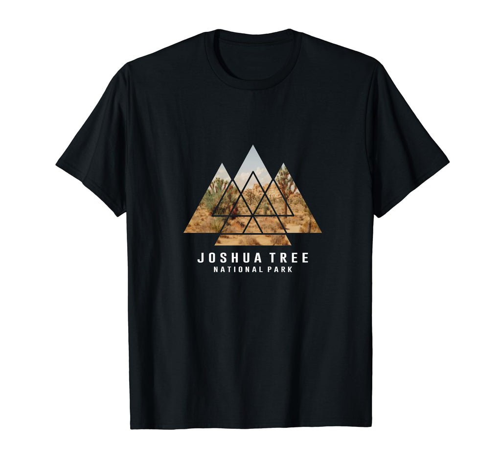 Joshua Tree National Park Outdoor Triangle T-Shirt - Novelty Apparel Unisex - T-Shirt, Sweatshirt, Hoodie
