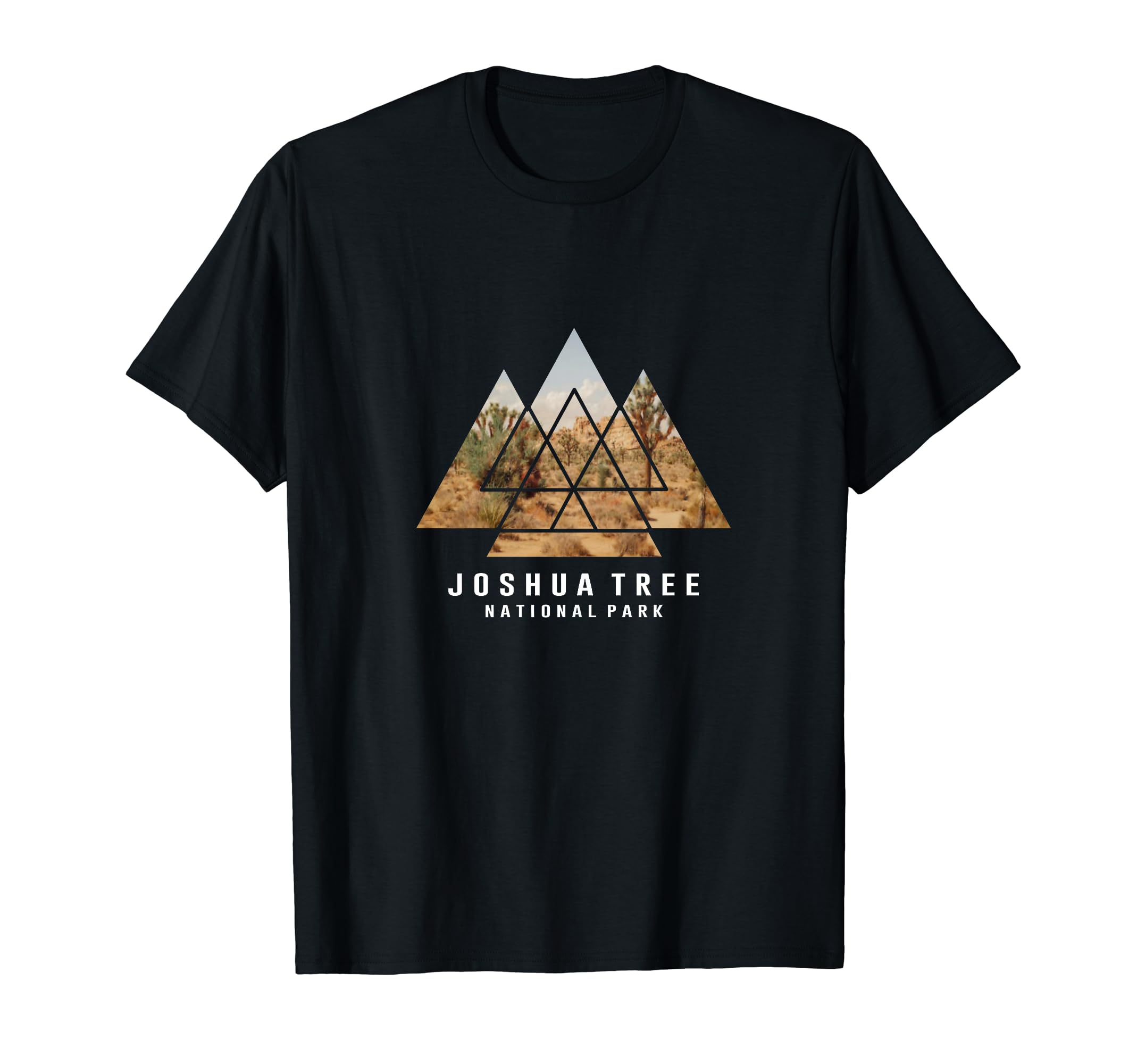 Joshua Tree National Park Outdoor Triangle T-Shirt - Novelty Apparel Unisex - T-Shirt, Sweatshirt, Hoodie