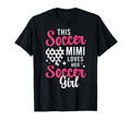 Soccer Mimi Loves Her Soccer Soccer T-Shirt - Custom Art Print Unisex - T-Shirt, Sweatshirt, Hoodie