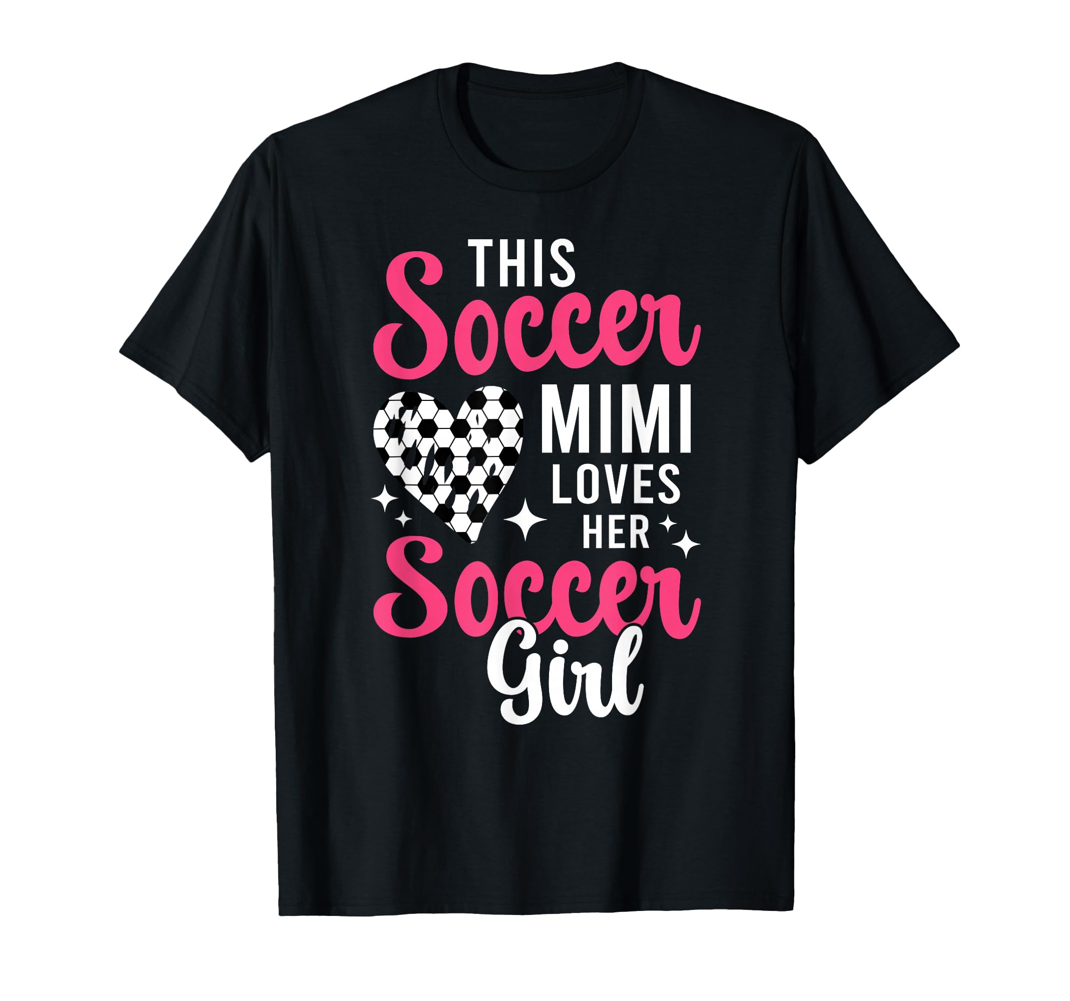Soccer Mimi Loves Her Soccer Soccer T-Shirt - Custom Art Print Unisex - T-Shirt, Sweatshirt, Hoodie