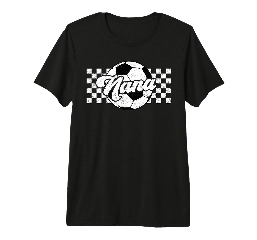 Soccer Nana Sport Lover Family T-Shirt - Custom Art Print for Adults - T-Shirt, Sweatshirt, Hoodie