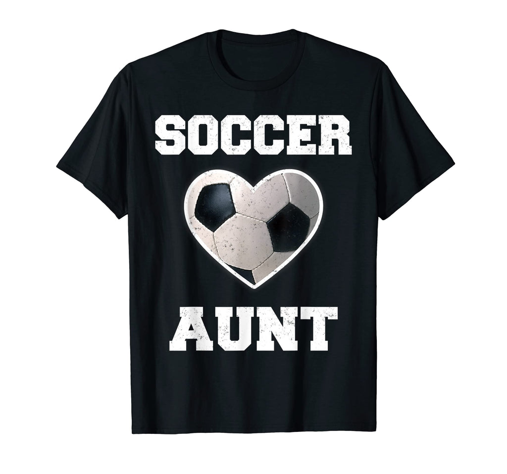 Soccer Aunt Family Matching Sport Soccer T-Shirt - Unique Graphic Unisex - T-Shirt, Sweatshirt, Hoodie