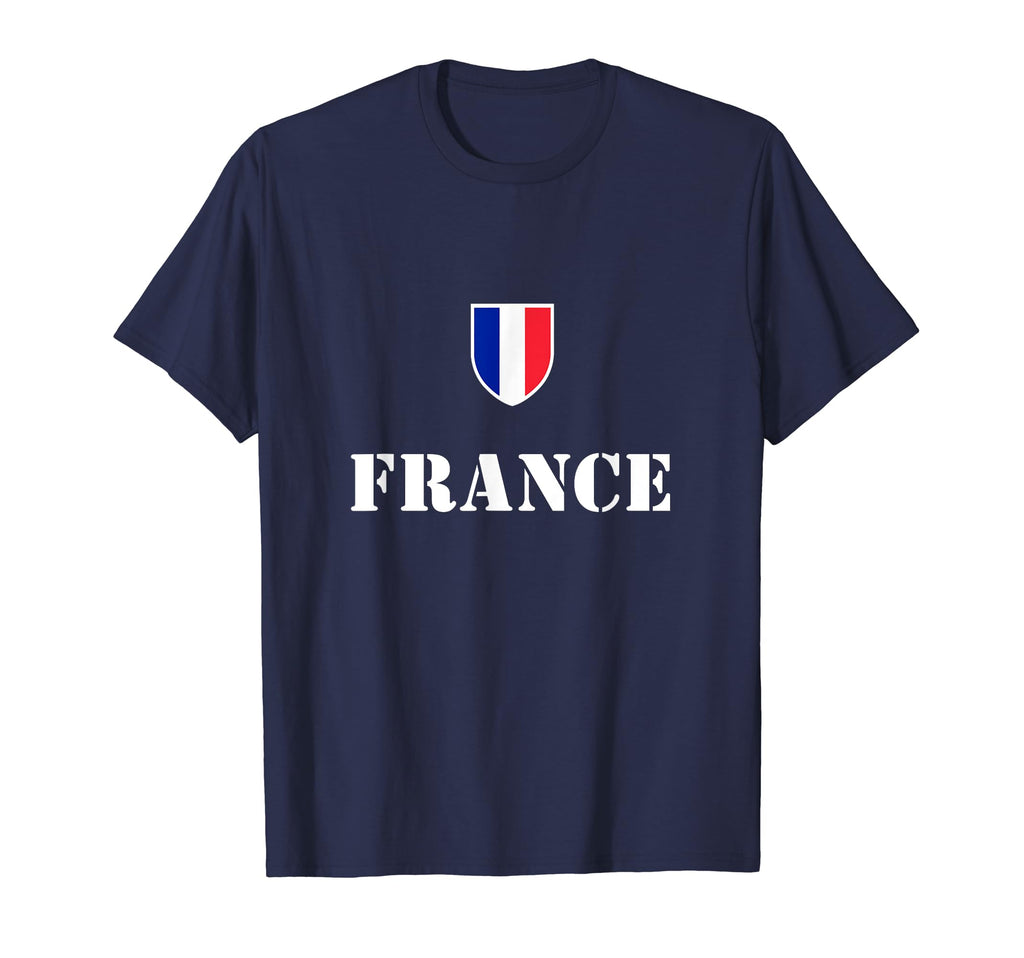 France Soccer French Football T-Shirt - Novelty Apparel for Adults - T-Shirt, Sweatshirt, Hoodie
