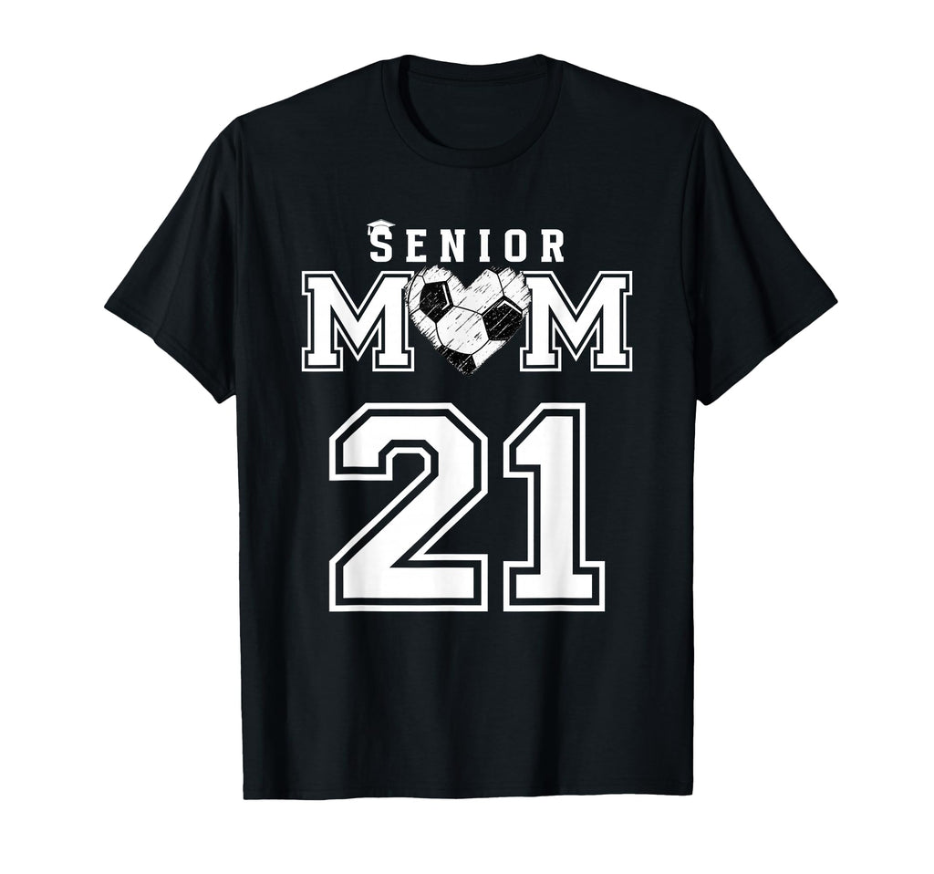 Proud Senior Soccer Mom Custom Jersey T-Shirt - Novelty Apparel for Adults - T-Shirt, Sweatshirt, Hoodie