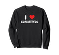 I Love Goalkeepers Heart Sweatshirt - Trendy Graphic for Adults - T-Shirt, Sweatshirt, Hoodie