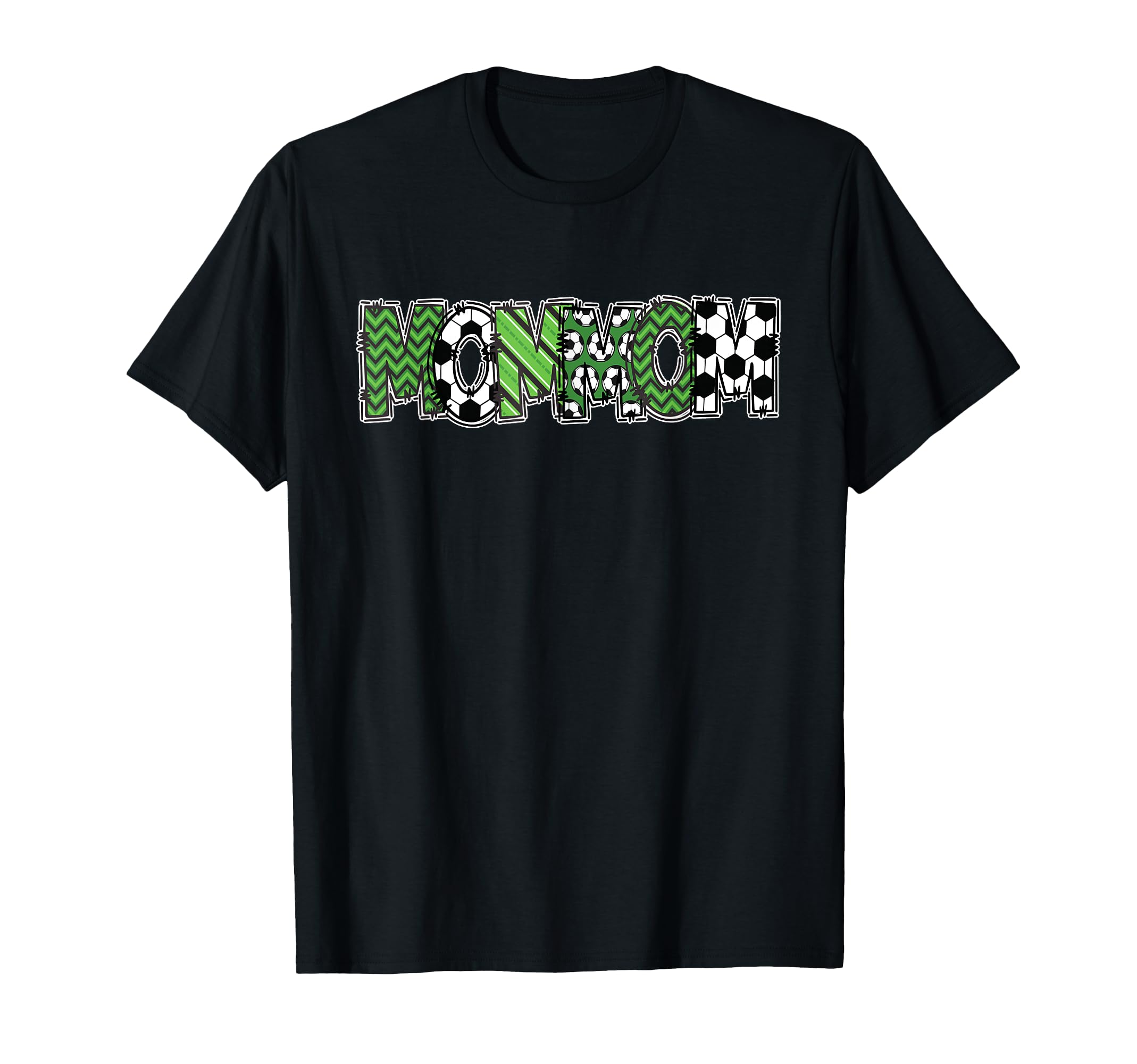 Soccer Mommom Birthday Party T-Shirt - Graphic Print Unisex - T-Shirt, Sweatshirt, Hoodie