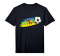 Amazigh Soccer Ball Amazigh Flag T-Shirt - Casual Everyday Wear Men Women - T-Shirt, Sweatshirt, Hoodie