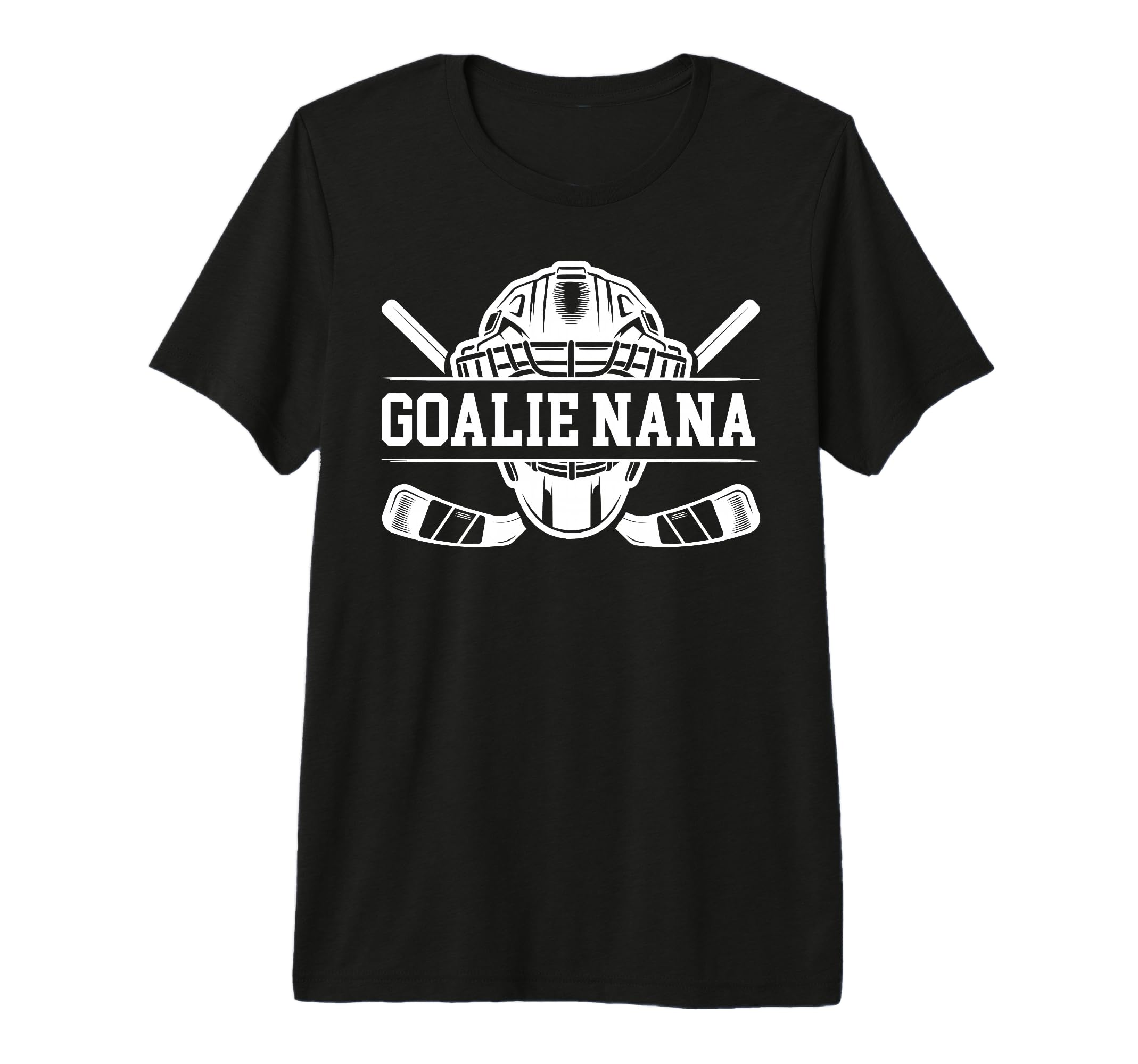 Ice Hockey Goalie Nana Hockey Keeper T-Shirt - Graphic Print Men Women - T-Shirt, Sweatshirt, Hoodie