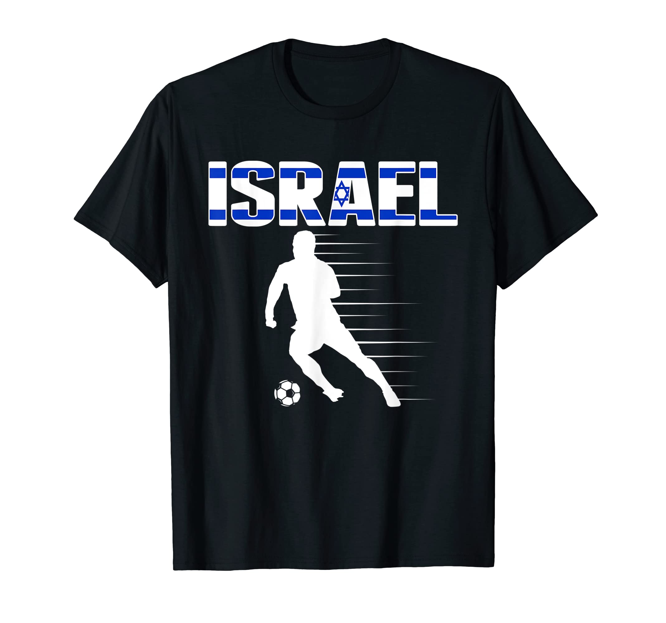 Israel Soccer Lovers Jersey Support T-Shirt - Novelty Apparel Men Women - T-Shirt, Sweatshirt, Hoodie