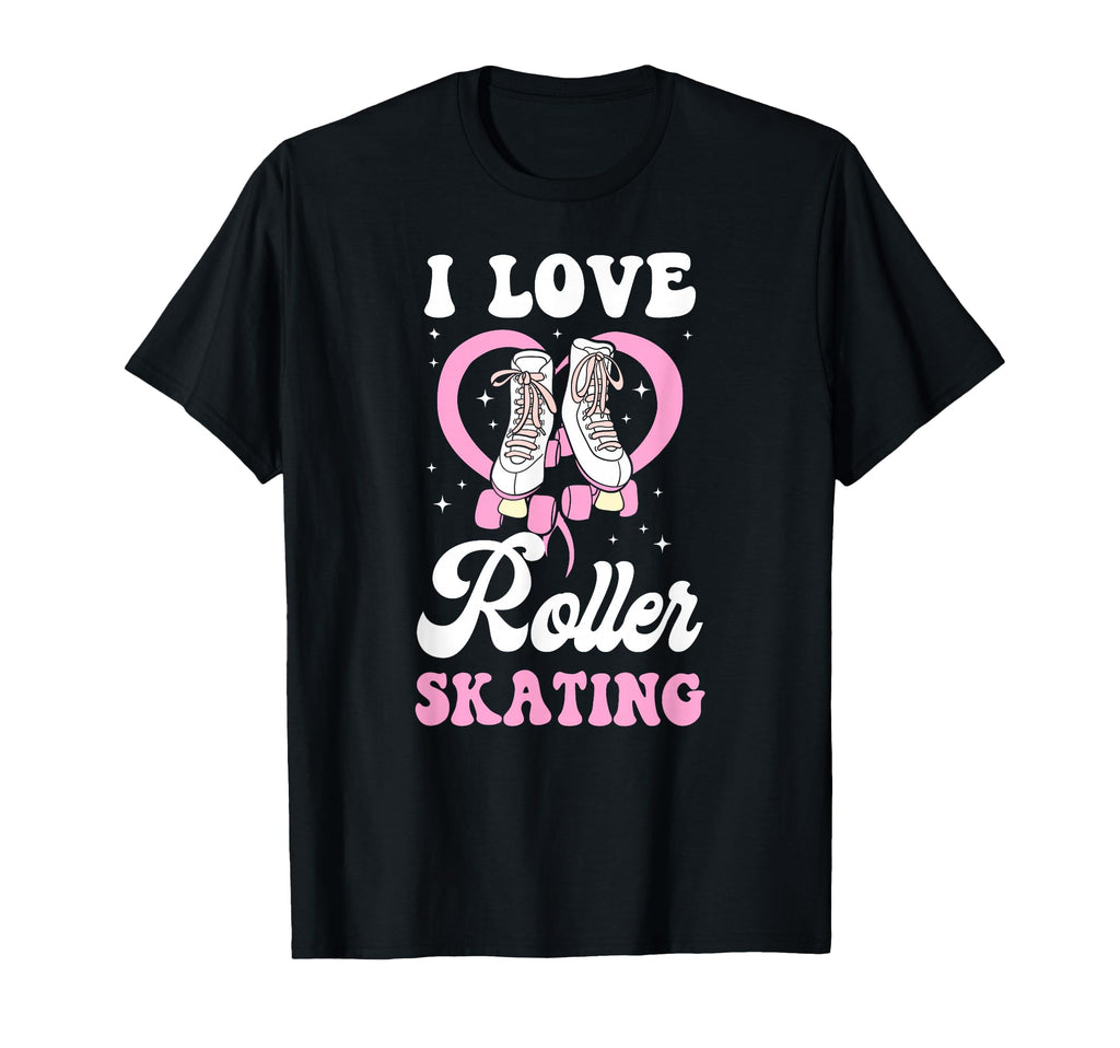 Roller Skating Skate 1970S T-Shirt - Custom Art Print Unisex - T-Shirt, Sweatshirt, Hoodie