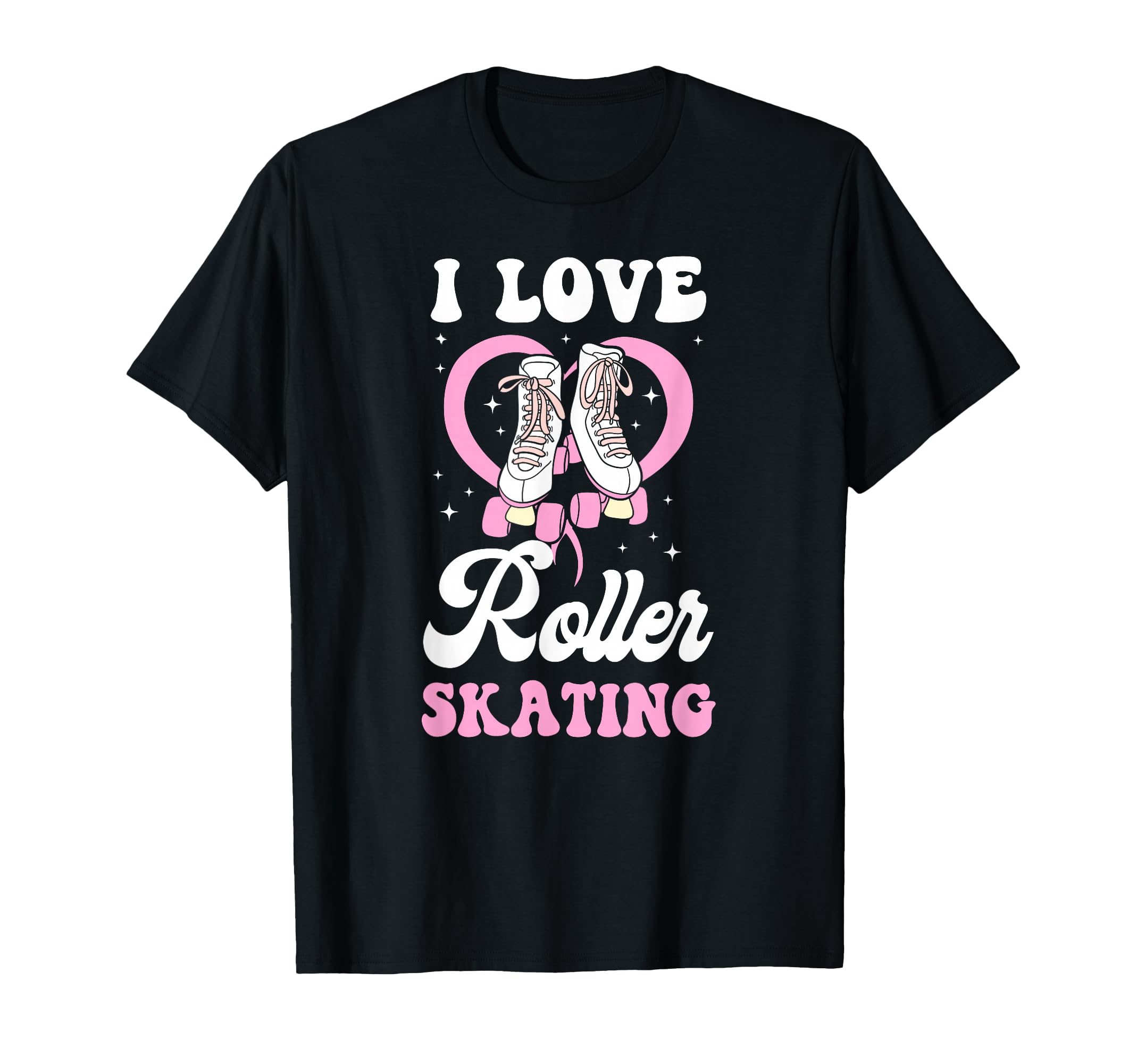 Roller Skating Skate 1970S T-Shirt - Custom Art Print Unisex - T-Shirt, Sweatshirt, Hoodie