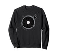 Vinyl Record Player Summer Vibes Sweatshirt - Minimalist Print Men Women - T-Shirt, Sweatshirt, Hoodie