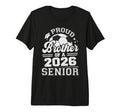 Proud Brother 2026 Senior Soccer Ball T-Shirt - Graphic Print for Adults - T-Shirt, Sweatshirt, Hoodie