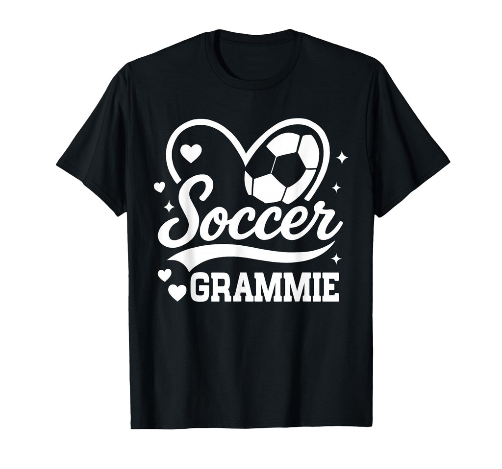Soccer Grammie Heart Love Soccer Player T-Shirt - Novelty Apparel Unisex - T-Shirt, Sweatshirt, Hoodie