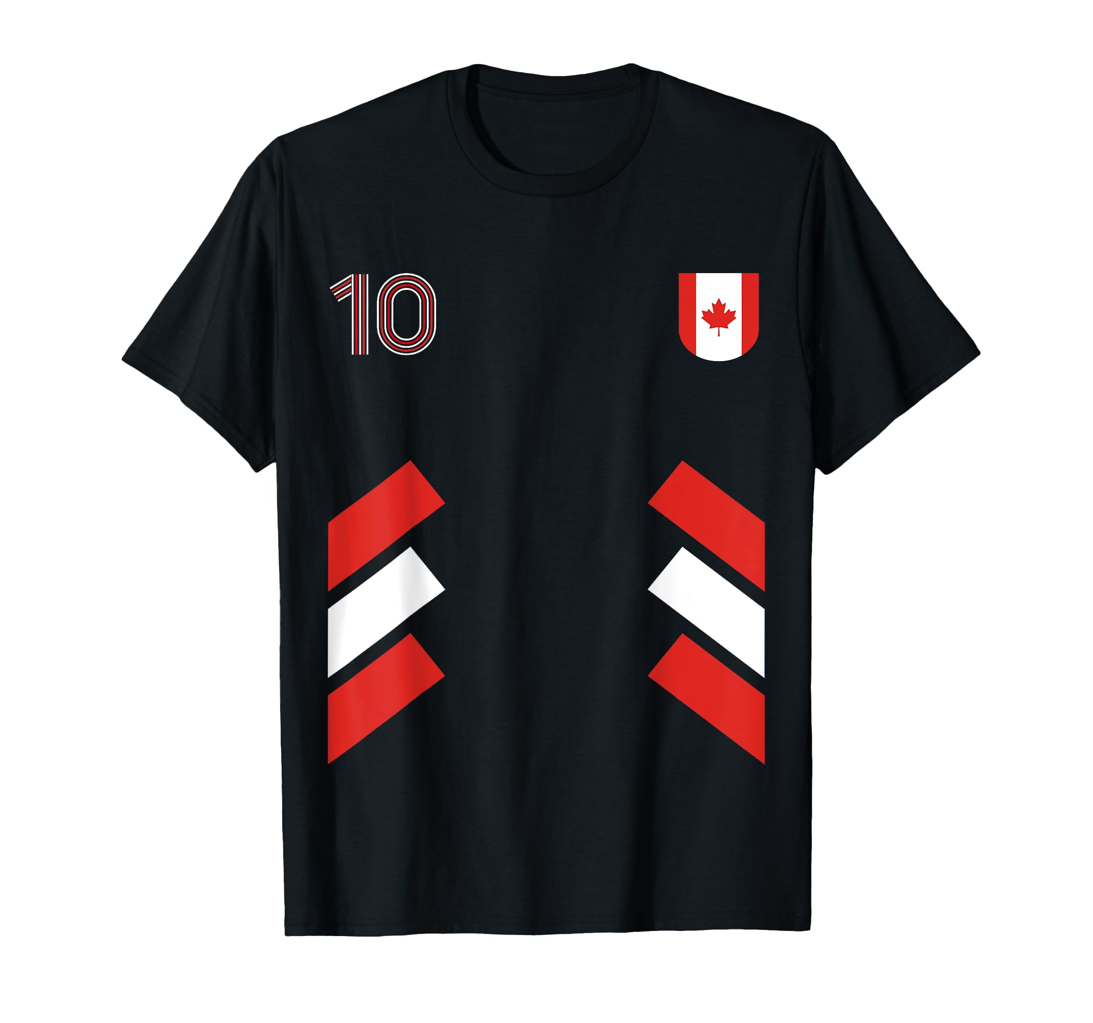 Retro10 Canada Football Canada Soccer T-Shirt - Trendy Graphic Unisex - T-Shirt, Sweatshirt, Hoodie