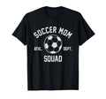 Soccer Mom Squad Gifts Hoodie - Unique Graphic Unisex - T-Shirt, Sweatshirt, Hoodie