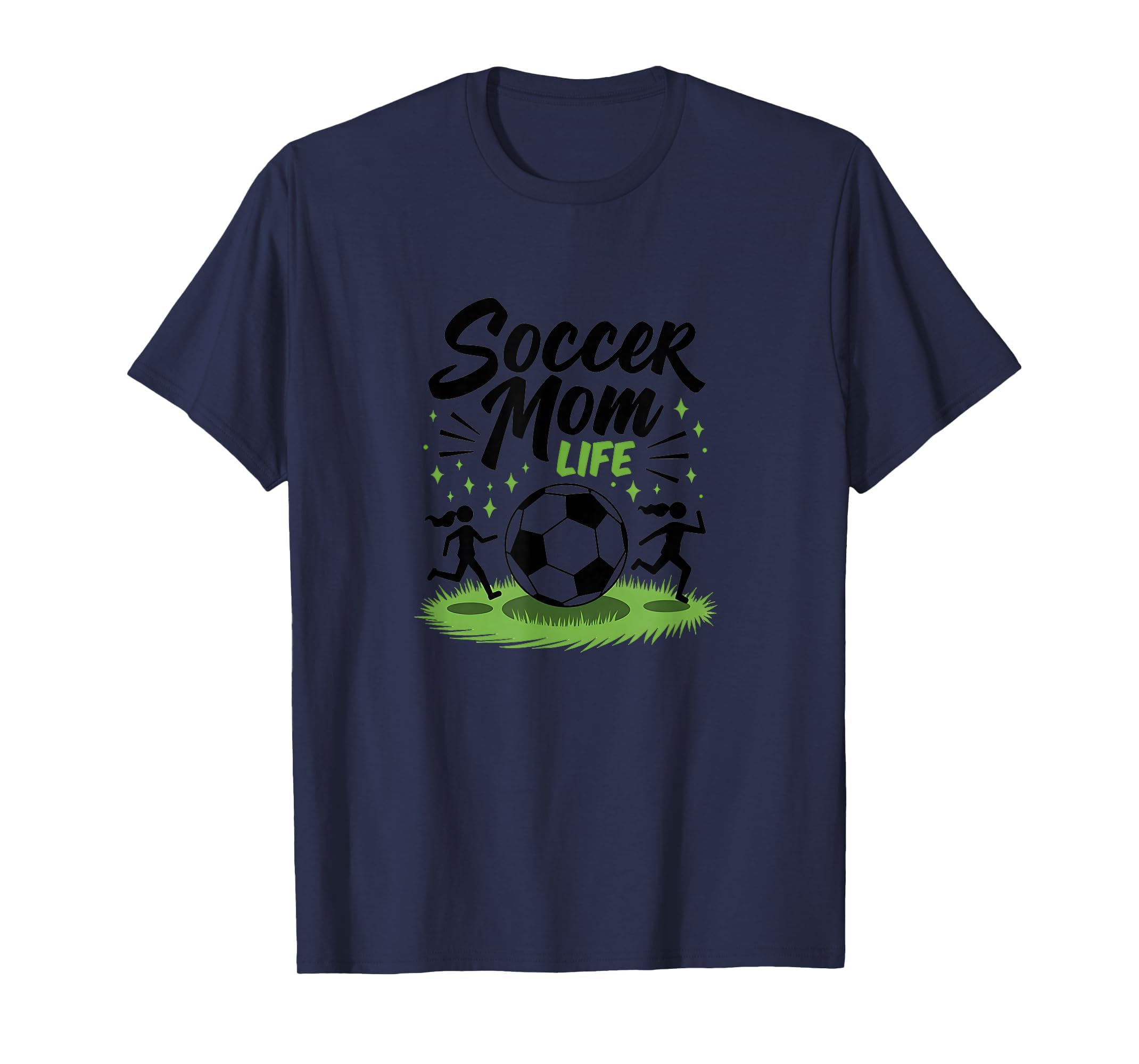 Soccer Mom Life Proud Parent Team Sweatshirt - Fun Novelty Design Unisex - T-Shirt, Sweatshirt, Hoodie