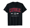 Catholic Varsity Arch Collegiate T-Shirt - Casual Everyday Wear Unisex - T-Shirt, Sweatshirt, Hoodie
