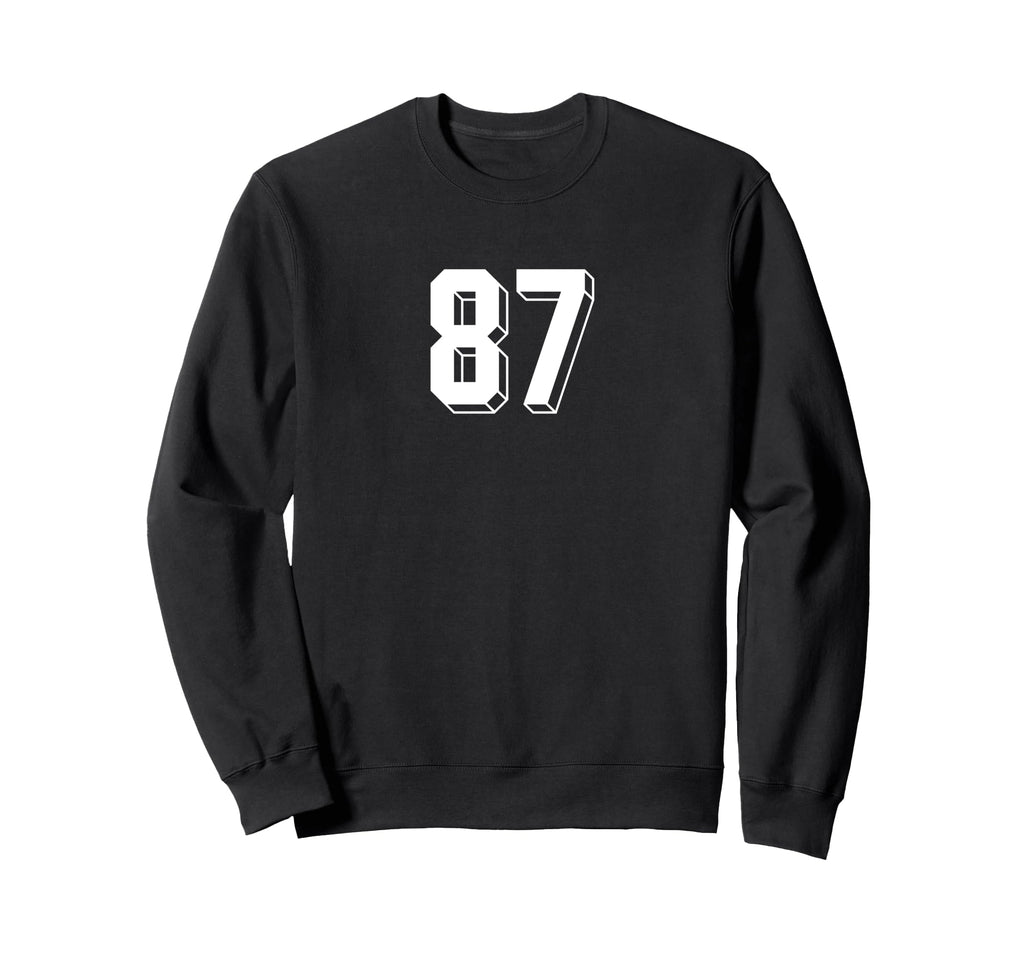 Number 87 80S 90S Soccer Team Sweatshirt - Custom Art Print for Adults - T-Shirt, Sweatshirt, Hoodie