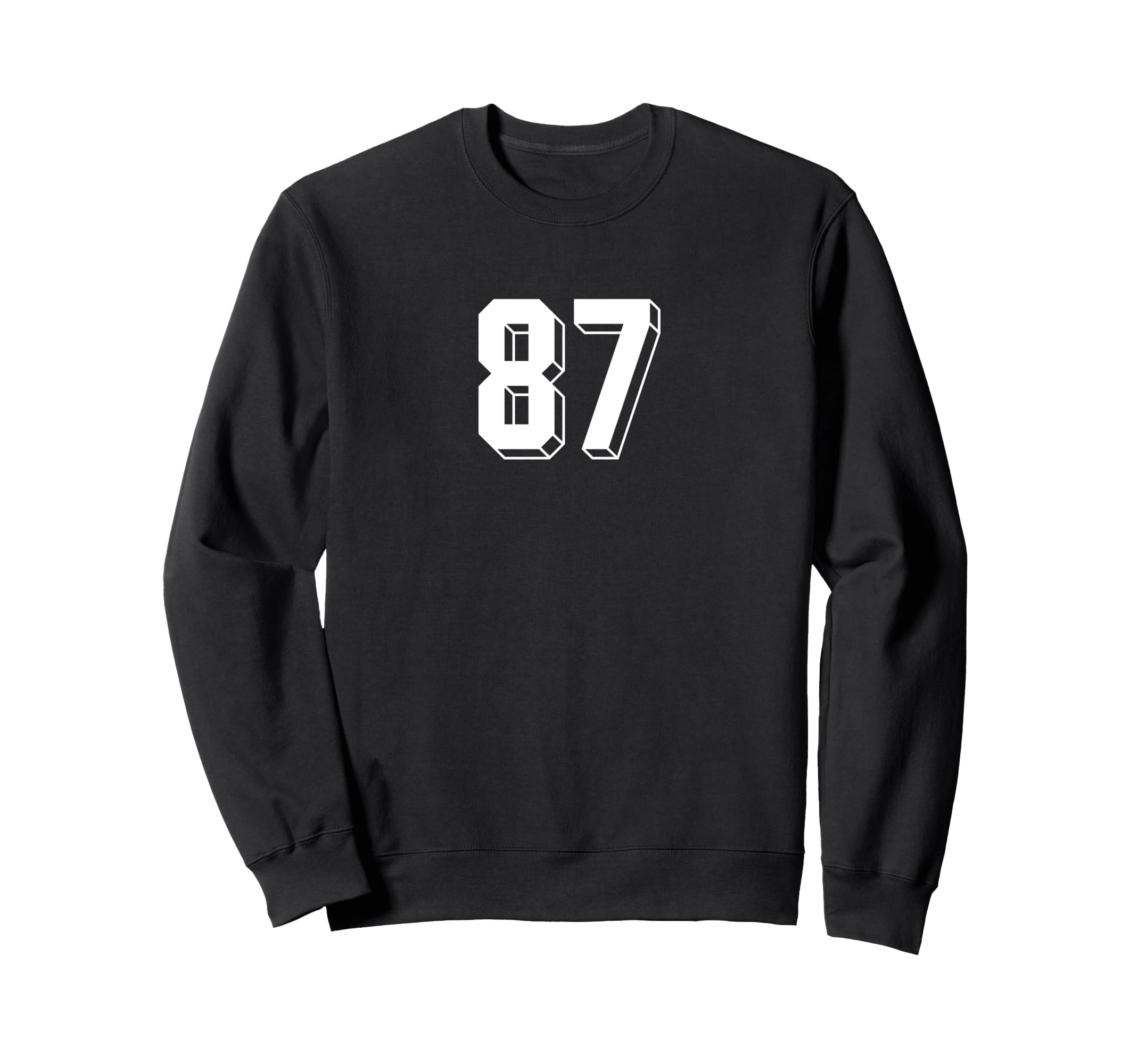 Number 87 80S 90S Soccer Team Sweatshirt - Custom Art Print for Adults - T-Shirt, Sweatshirt, Hoodie