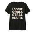 Soccer Score Goals Football T-Shirt - Custom Art Print for Adults - T-Shirt, Sweatshirt, Hoodie