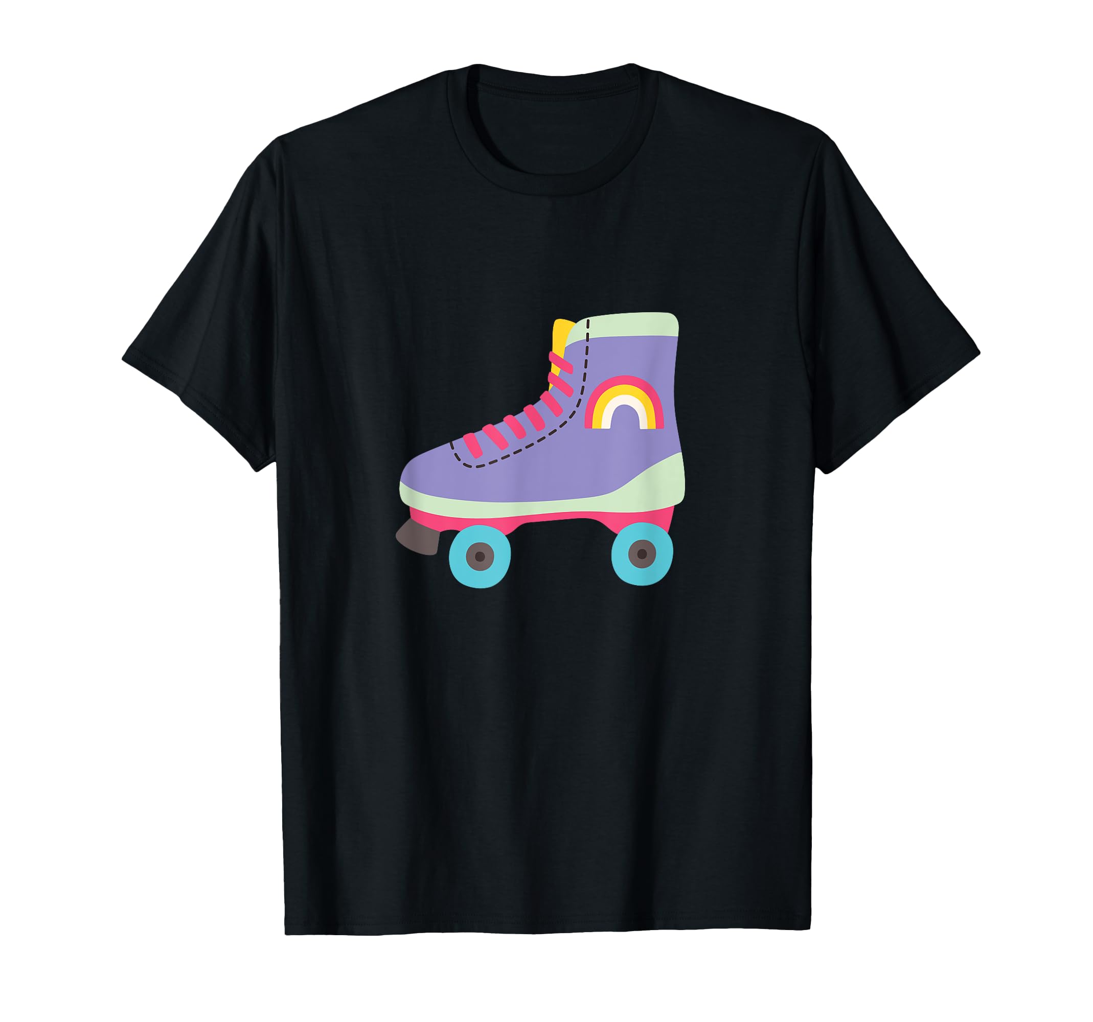 Colorful Roller Skate Art T-Shirt - Custom Art Print Unisex - T-Shirt, Sweatshirt, Hoodie
