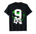 9Th Birthday Soccer Player Football 9 T-Shirt - Unique Graphic Men Women - T-Shirt, Sweatshirt, Hoodie
