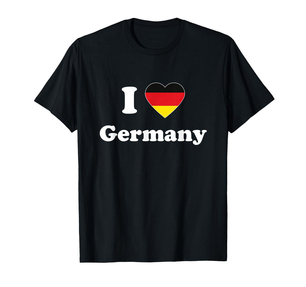 I Love Germany I Heart Germany German T-Shirt - Aesthetic Graphic Men Women - T-Shirt, Sweatshirt, Hoodie