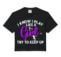 Soccer Player I Know I Play Like Try To Keep Hoodie - Graphic Print Unisex - T-Shirt, Sweatshirt, Hoodie