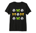 Soccer Balls Bows Womens Soccer Player T-Shirt - Fun Novelty Design Unisex - T-Shirt, Sweatshirt, Hoodie