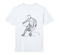 Football Player Drawing Football T-Shirt - Streetwear Style Men Women - T-Shirt, Sweatshirt, Hoodie
