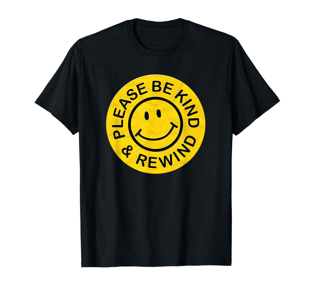 Be Kind Rewind Nostalgia 80S 90S T-Shirt - Fun Novelty Design Unisex - T-Shirt, Sweatshirt, Hoodie