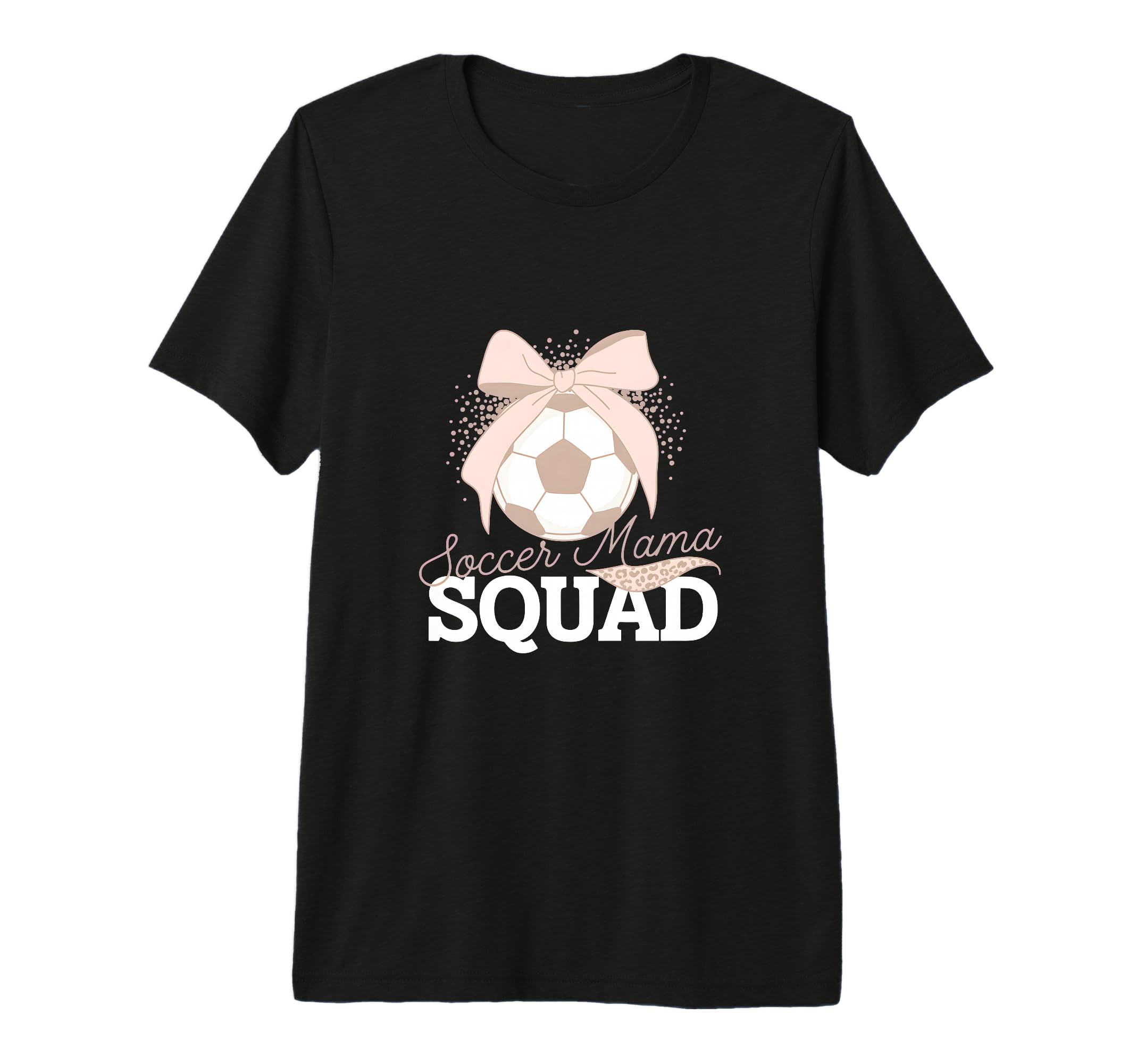 Soccer Mama Squad Coquette Sideline T-Shirt - Novelty Apparel Unisex - T-Shirt, Sweatshirt, Hoodie