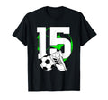 15Th Birthday Soccer Player T-Shirt - Casual Everyday Wear for Adults - T-Shirt, Sweatshirt, Hoodie