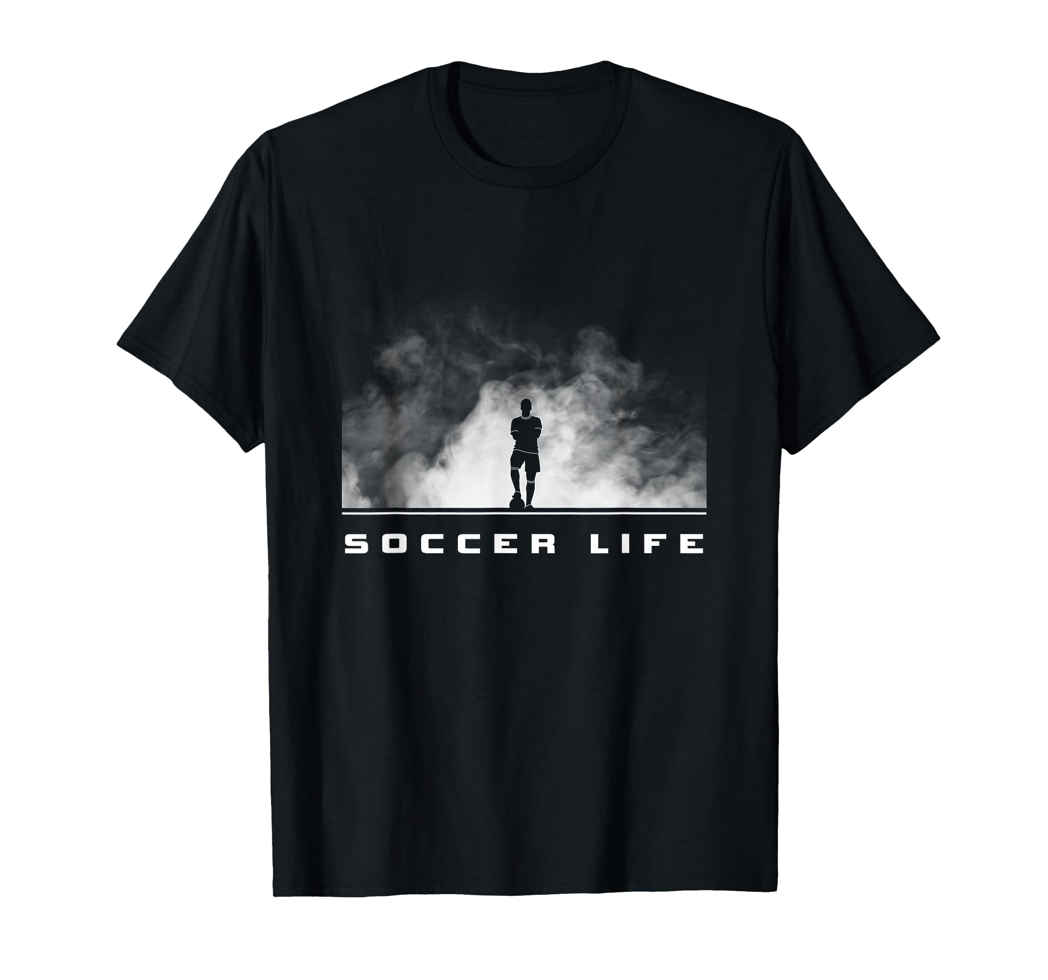 Soccer Soccer Players Or Fans Hoodie - Minimalist Print Unisex - T-Shirt, Sweatshirt, Hoodie