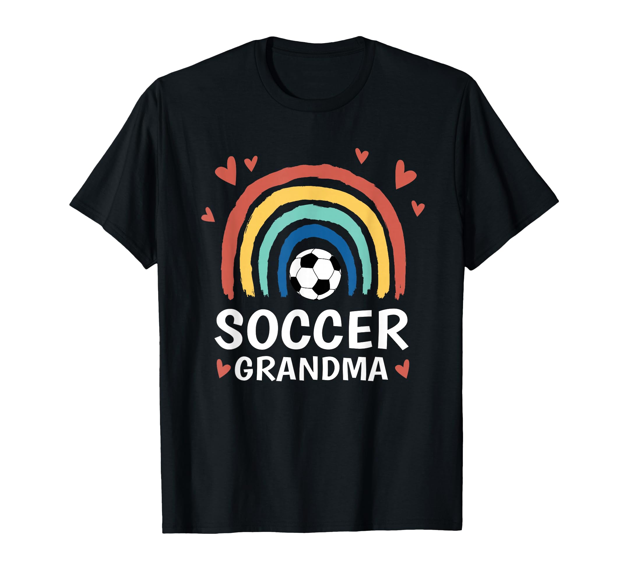 Leopard Rainbow Soccer Player Family T-Shirt - Fun Novelty Design Unisex - T-Shirt, Sweatshirt, Hoodie