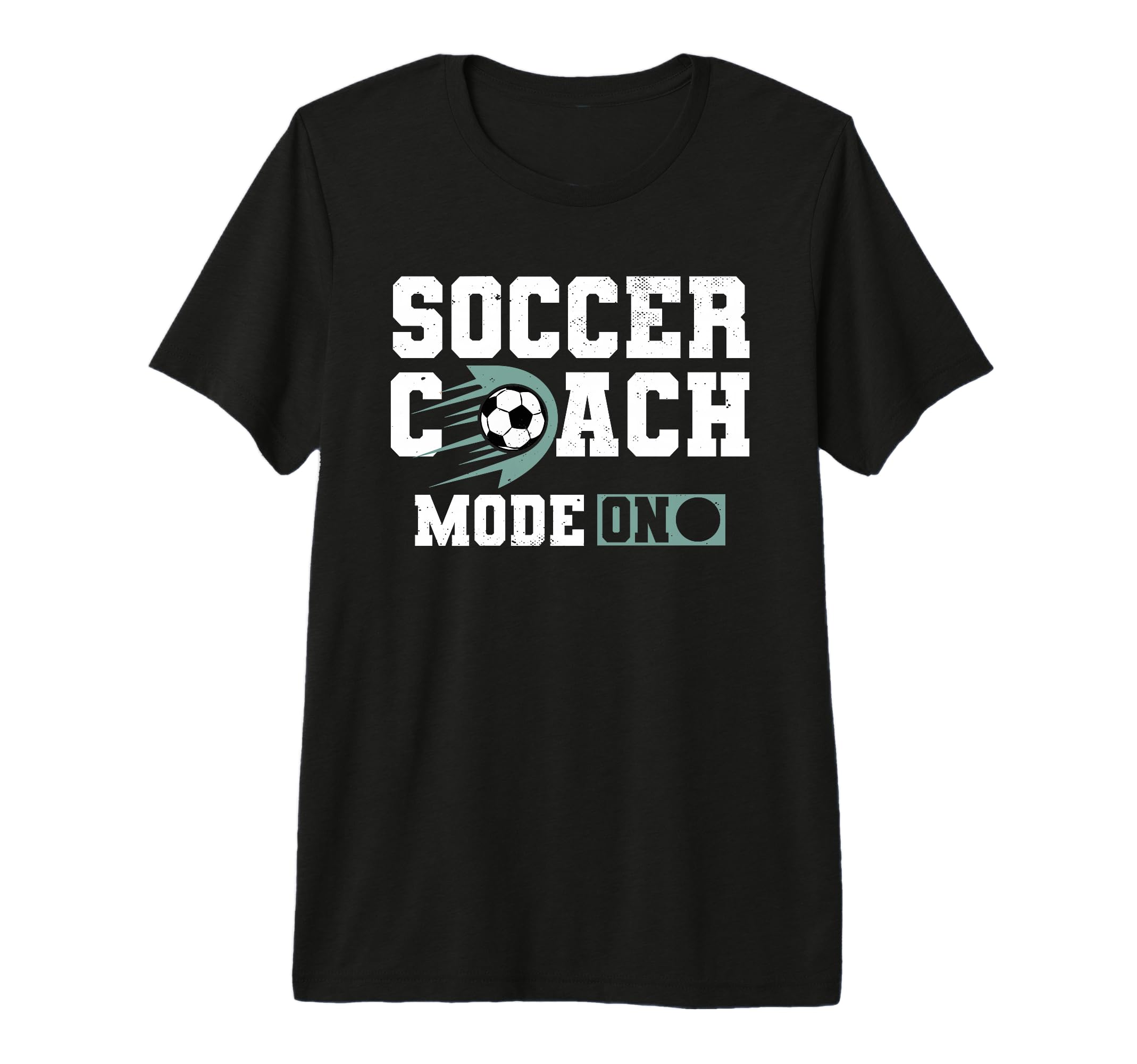 Coaching Soccer Dad Coach Soccer T-Shirt - Custom Art Print for Adults - T-Shirt, Sweatshirt, Hoodie