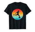 Soccer Player Silhouette Sunset 80S T-Shirt - Streetwear Style for Adults - T-Shirt, Sweatshirt, Hoodie