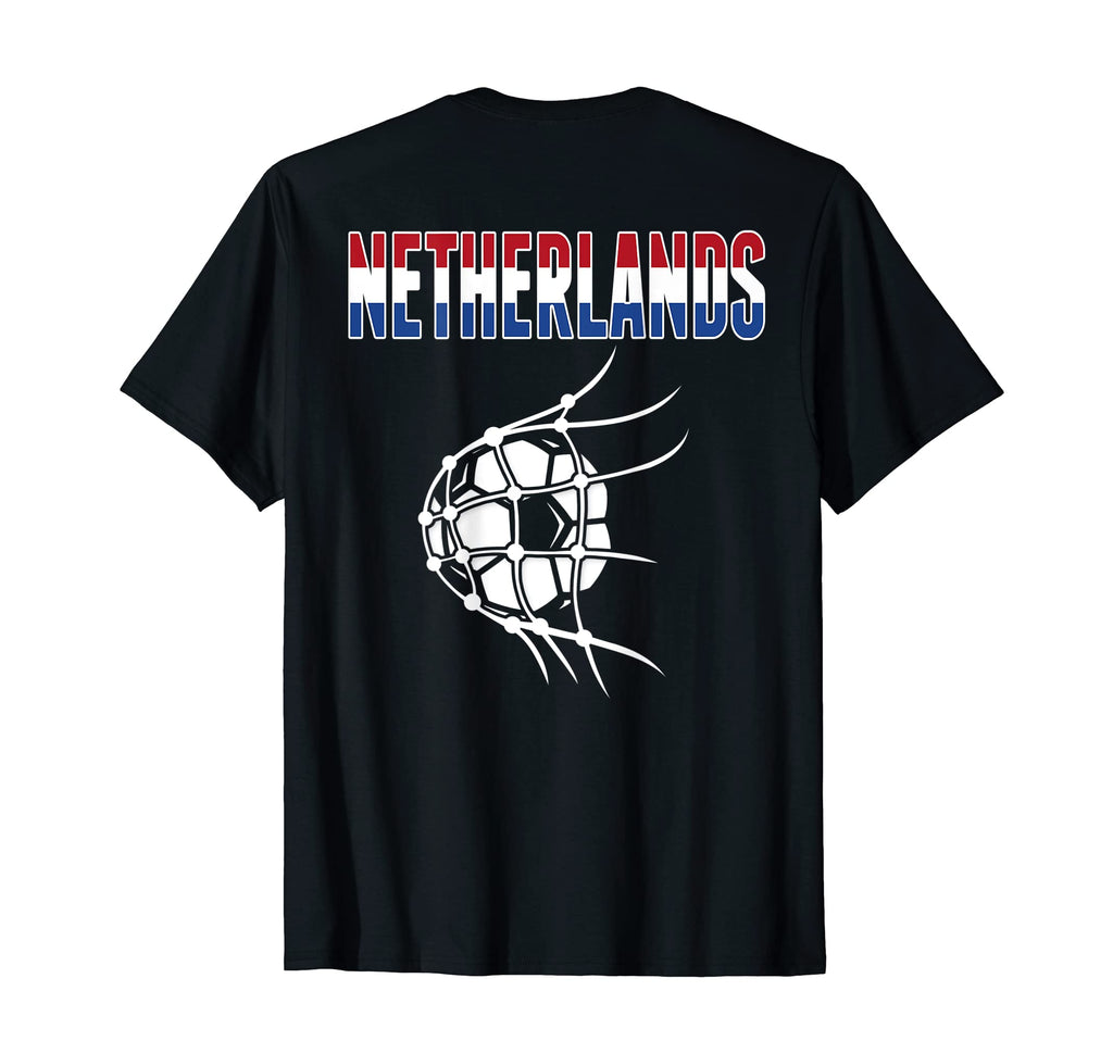 Netherlands Soccer Ball Net Support T-Shirt - Novelty Apparel Men Women - T-Shirt, Sweatshirt, Hoodie
