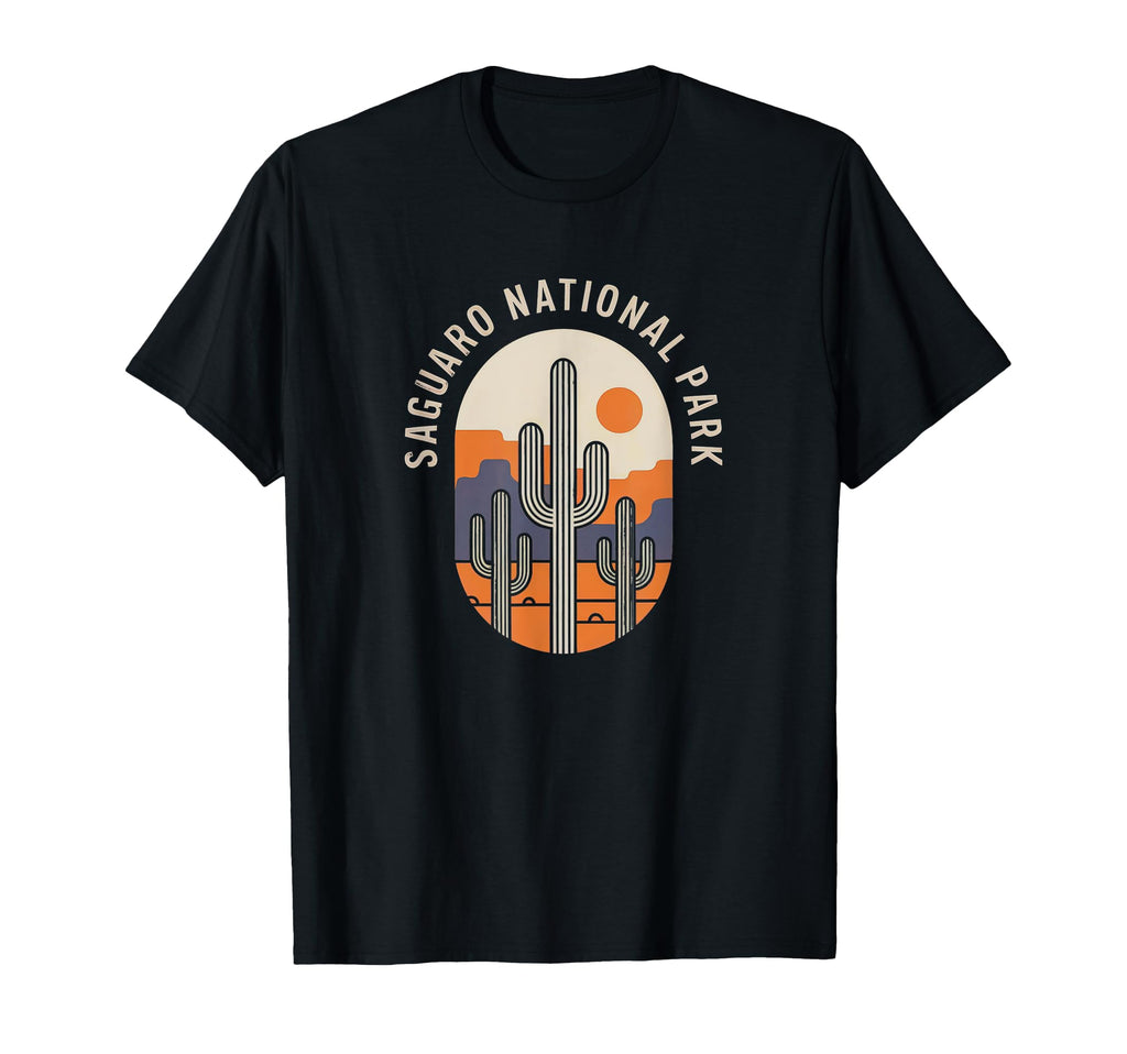 Saguaro National Park Outdoor Hiking Us T-Shirt - Trendy Graphic Unisex - T-Shirt, Sweatshirt, Hoodie