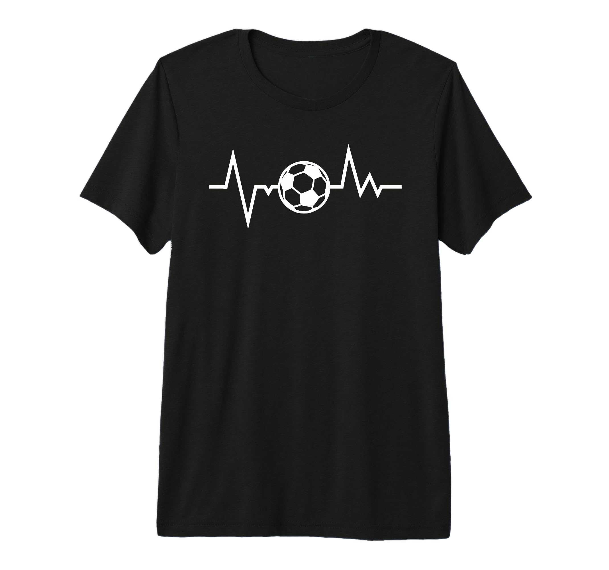 Soccer Sports Funny Soccer Heartbeat T-Shirt - Trendy Graphic Men Women - T-Shirt, Sweatshirt, Hoodie