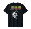 Lithuania Soccer Ball Net Support T-Shirt - Custom Art Print Unisex - T-Shirt, Sweatshirt, Hoodie