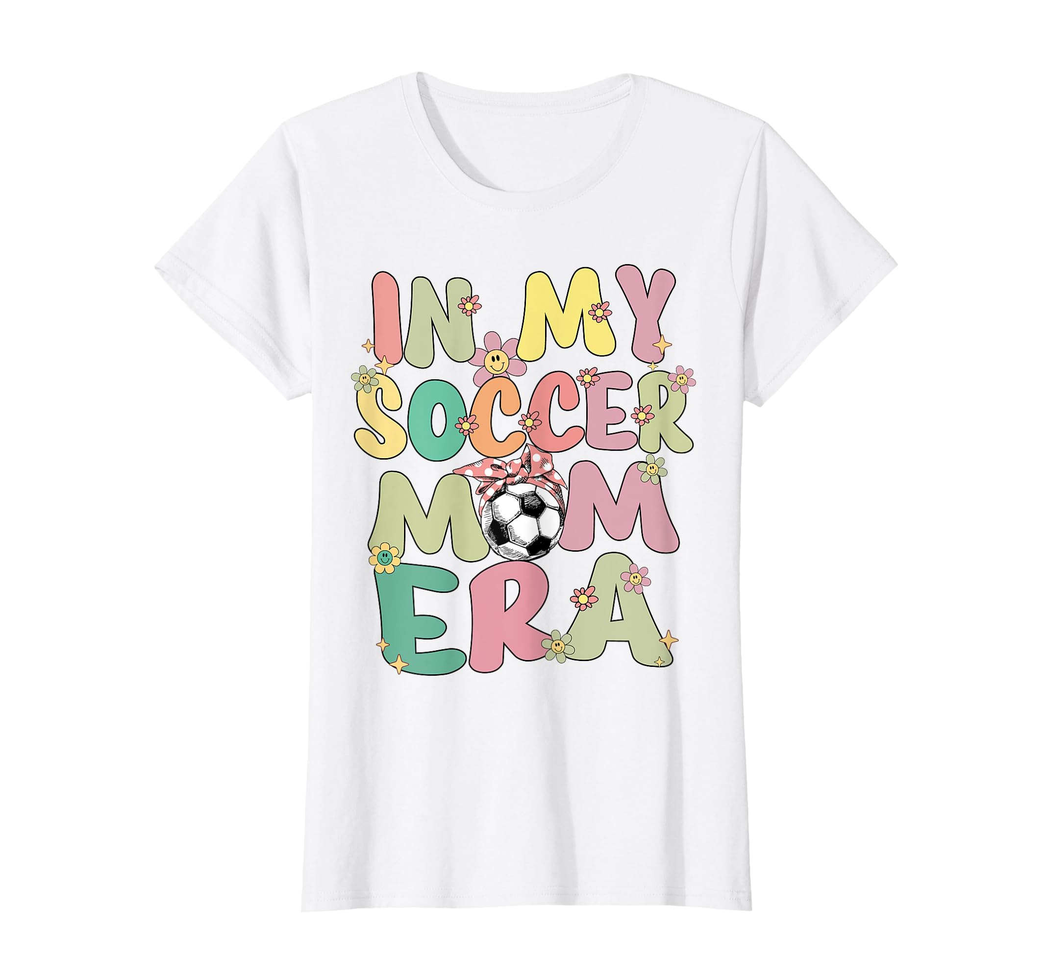 My Soccer Mom Era Groovy Soccer Mom T-Shirt - Unique Graphic Men Women - T-Shirt, Sweatshirt, Hoodie