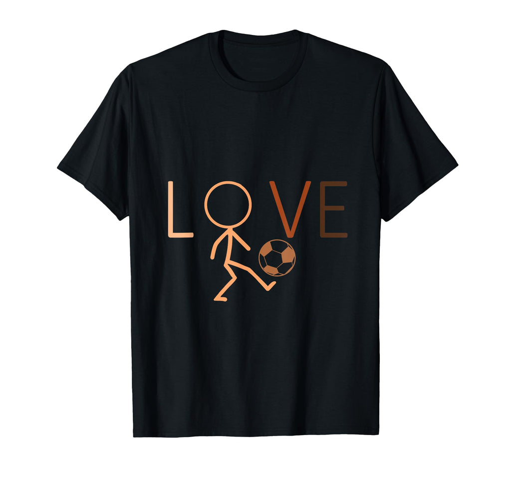 Love Soccer Black History Month Blm Melanin T-Shirt - Graphic Print Unisex - T-Shirt, Sweatshirt, Hoodie