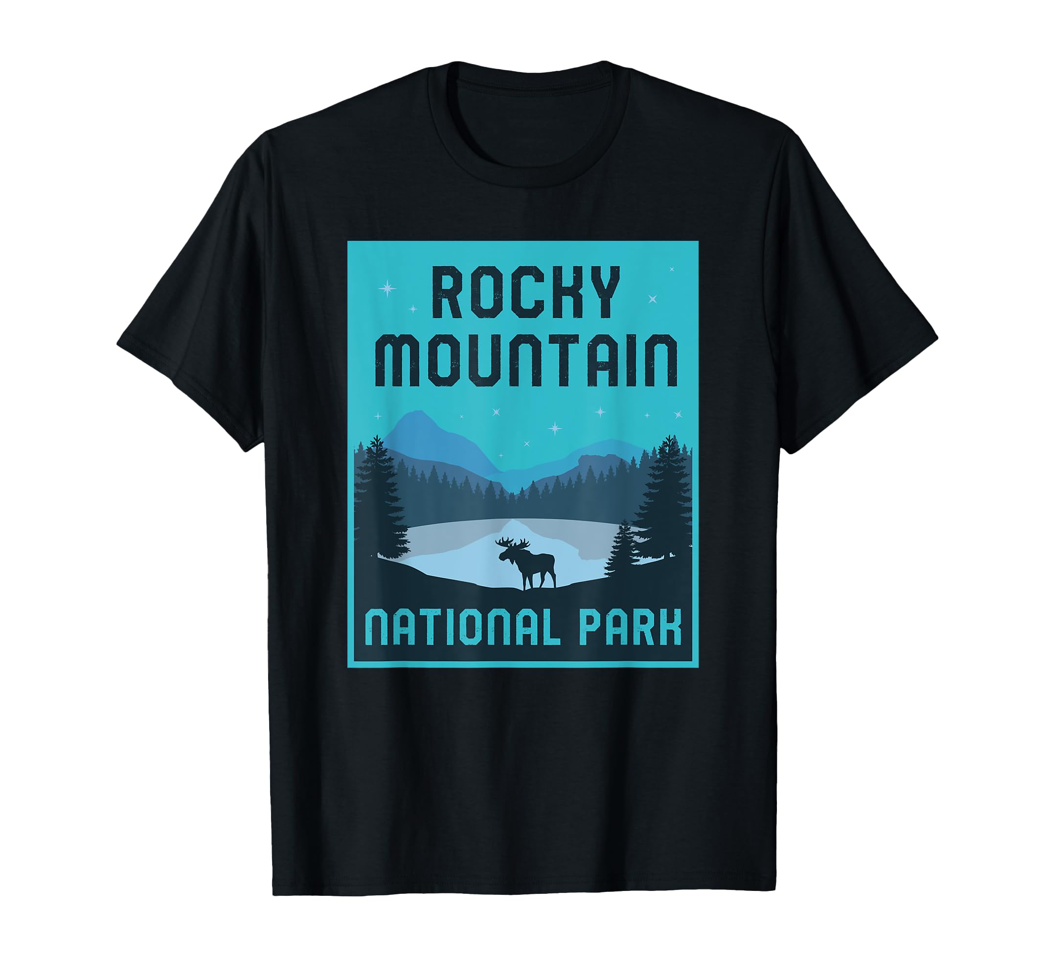 Rocky Mountain National Park Colorado T-Shirt - Unique Graphic Unisex - T-Shirt, Sweatshirt, Hoodie