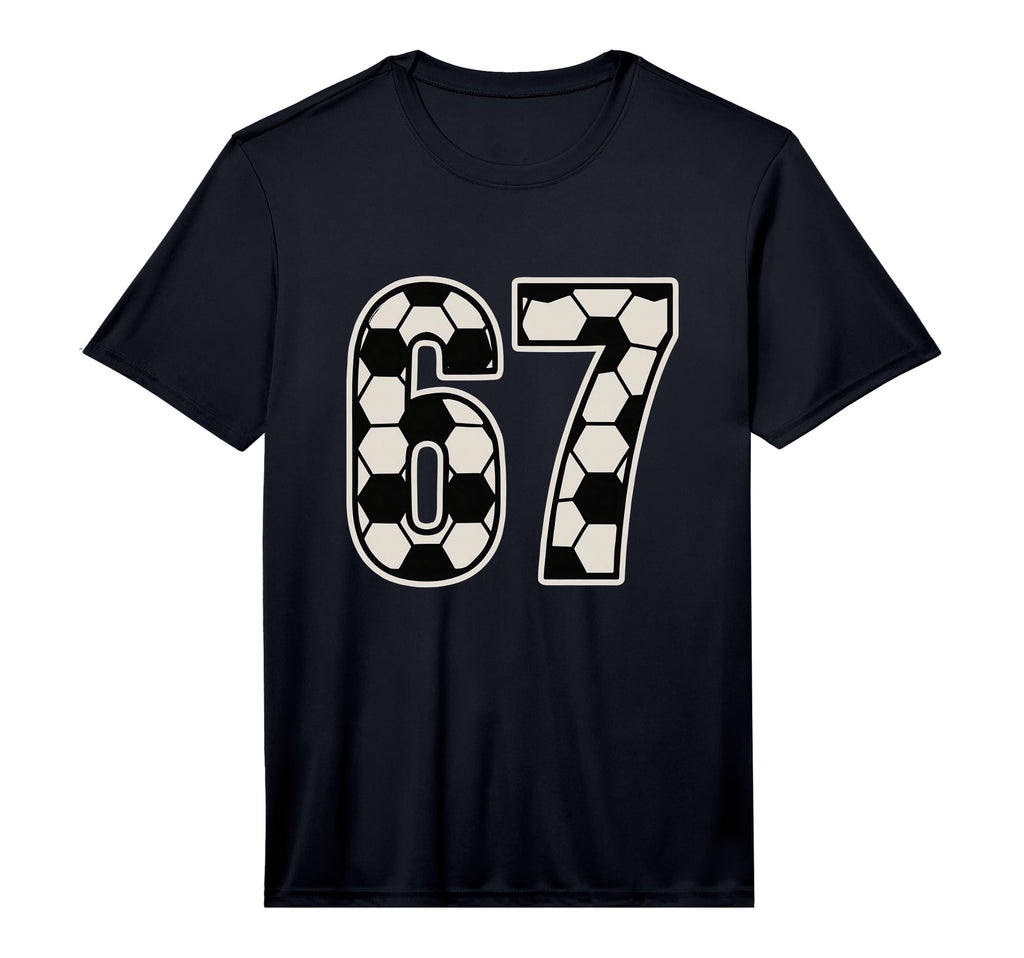 67 Soccer Six Seven 6 7 Meme 67 T-Shirt - Custom Art Print for Adults - T-Shirt, Sweatshirt, Hoodie