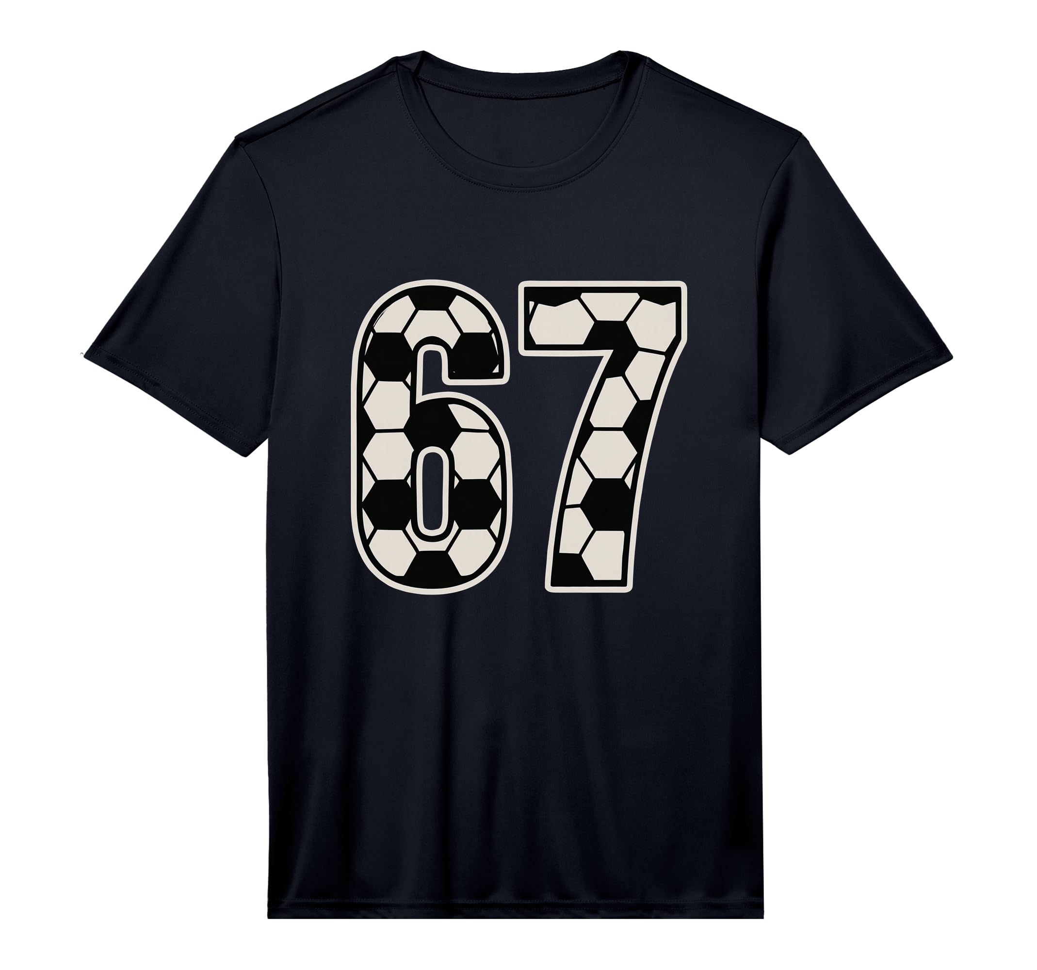 67 Soccer Six Seven 6 7 Meme 67 T-Shirt - Custom Art Print for Adults - T-Shirt, Sweatshirt, Hoodie