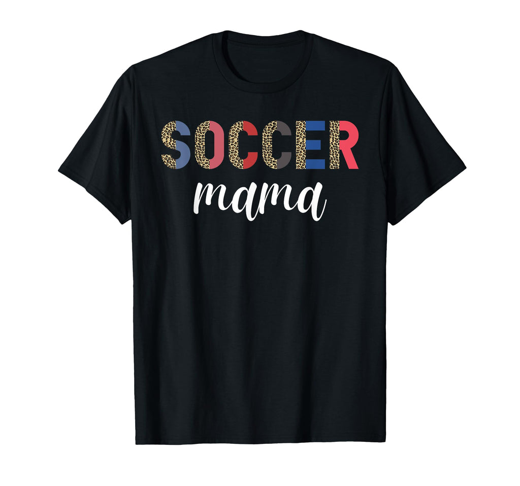 Soccer Mama Leopard Mom Player Game T-Shirt - Aesthetic Graphic for Adults - T-Shirt, Sweatshirt, Hoodie